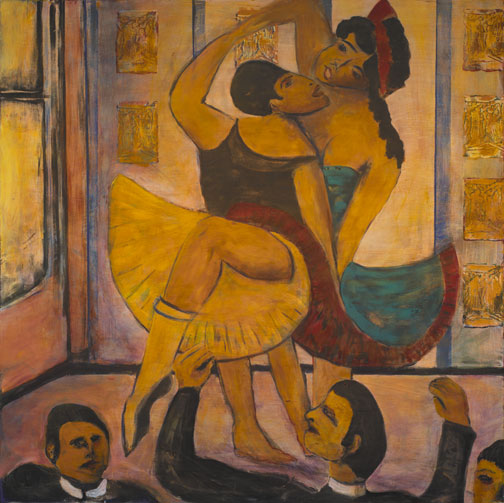 Painting of 2 Dancers